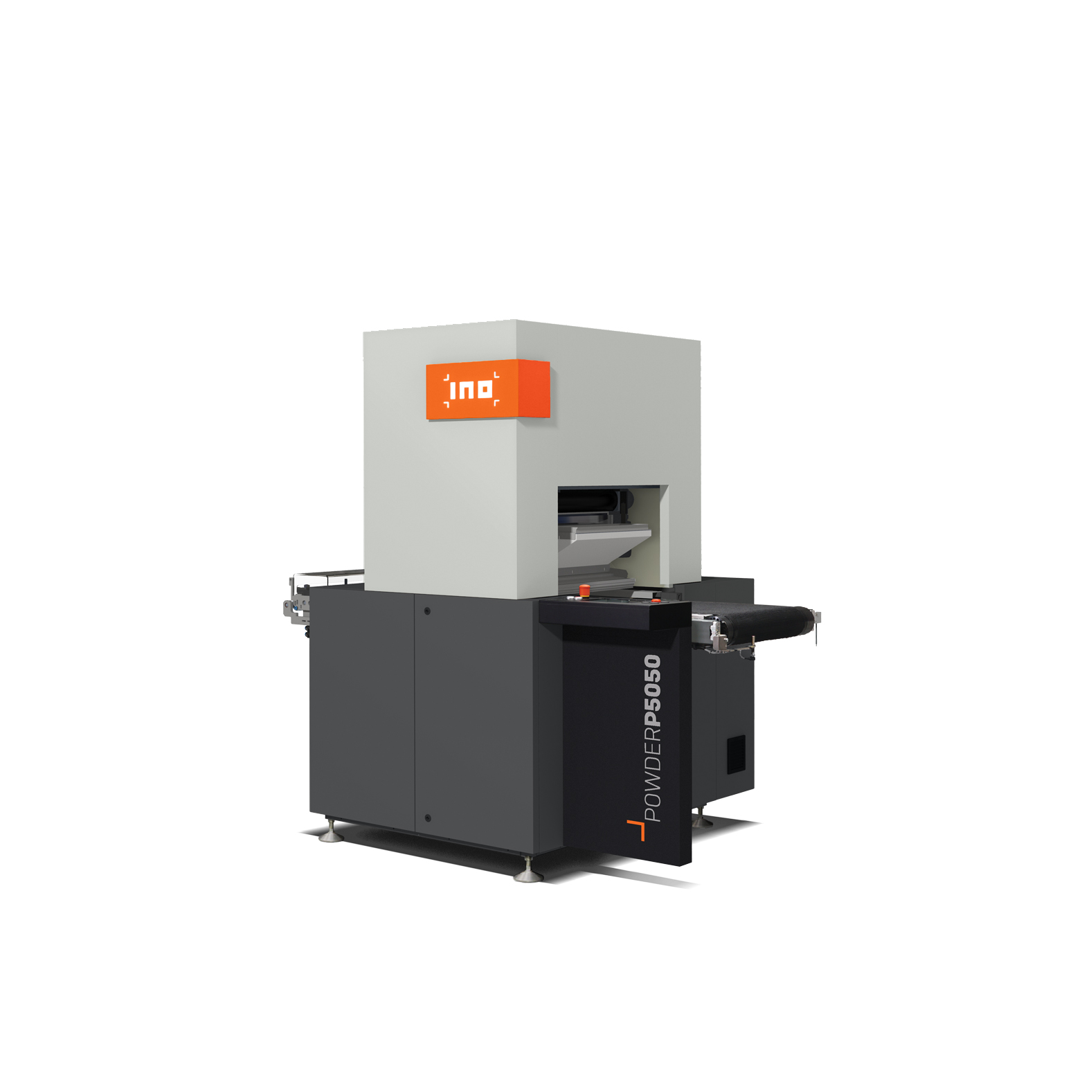 INO Powder P5 – Automated Hot Melt Powder Applicator for Hot Stamping, Textiles, and Screen Printing