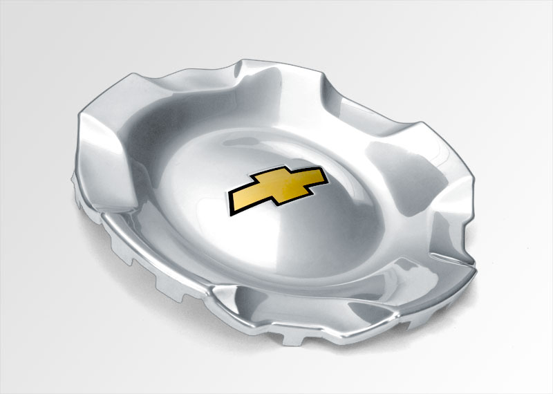 Chevrolet Hub Cap Cover - Pad Printed
