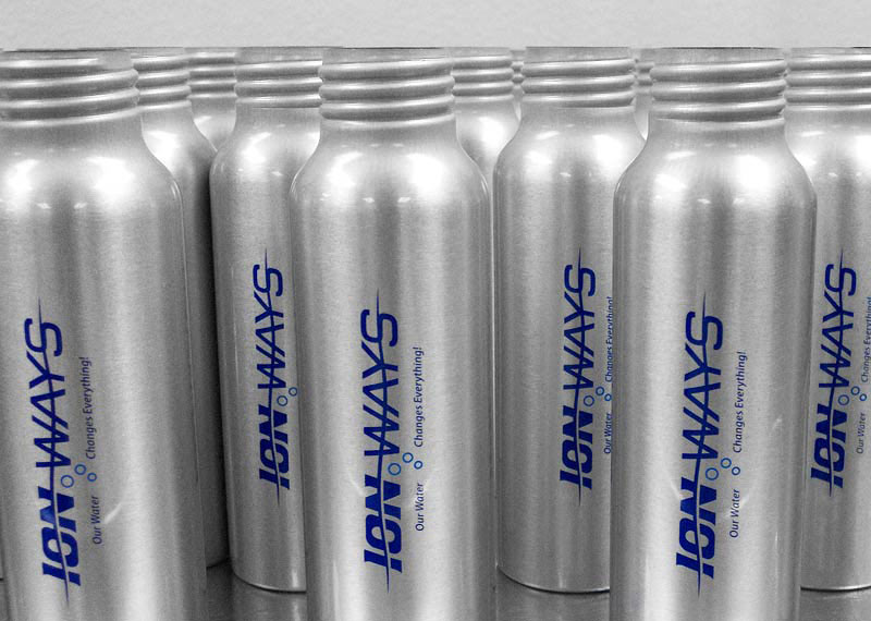 Custom Printed Aluminum Water Bottles | Pad & Screen Printing