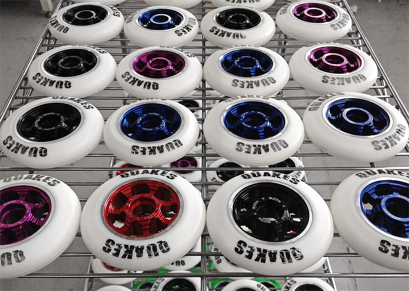 Custom Printed Skateboard Wheels | Durable Pad Printing Services
