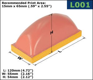 L001 Silicone Pad Printing Pad