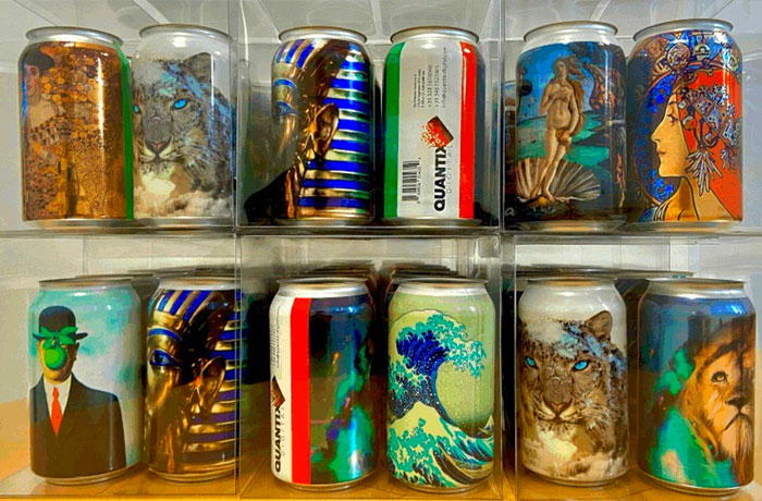 Digitally Printed Beverage Cans - Vibrant Designs and Precision Printing