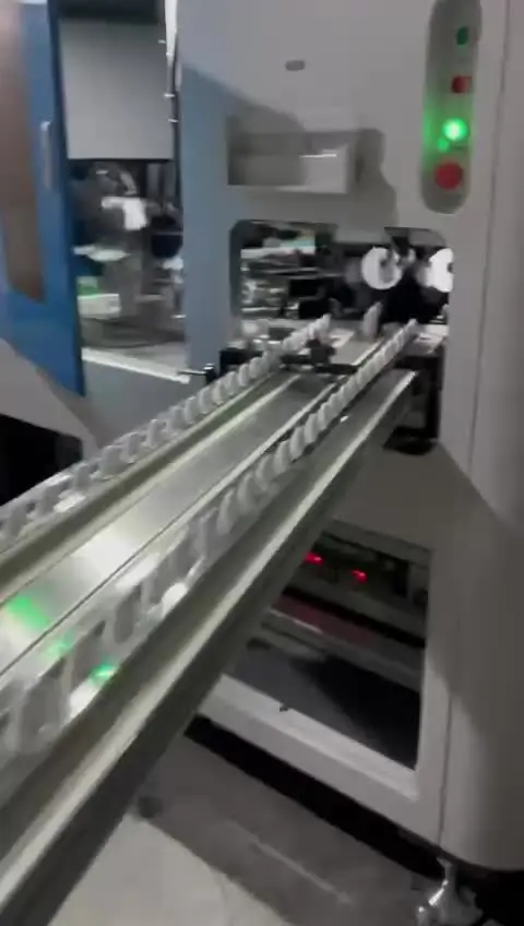 DT-CNC two-up automatic screen printing with two parts processed per cycle