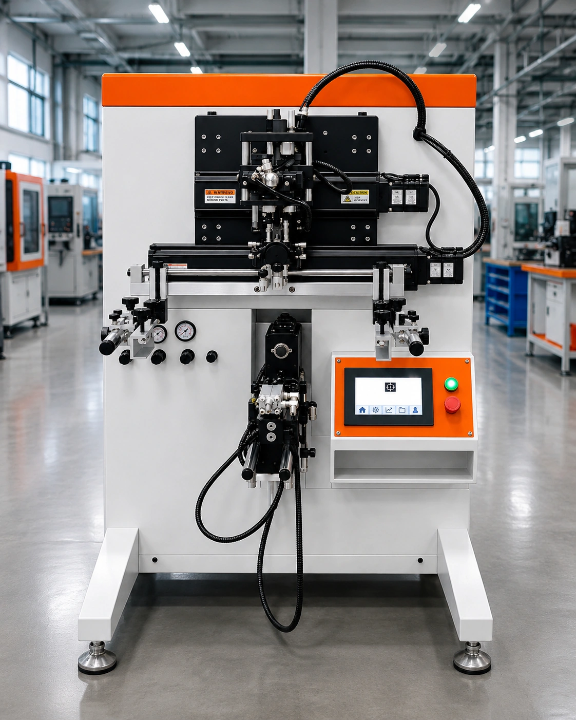 Actual DT-CNC-120S photographed at the manufacturing facility