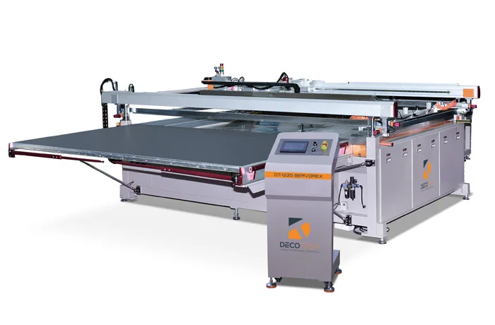 Deco Tech DT-1220 / DT-1320 SERVOREX Large-Format Servo Screen Printing Machines