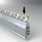 RKS stabilized squeegee holder system