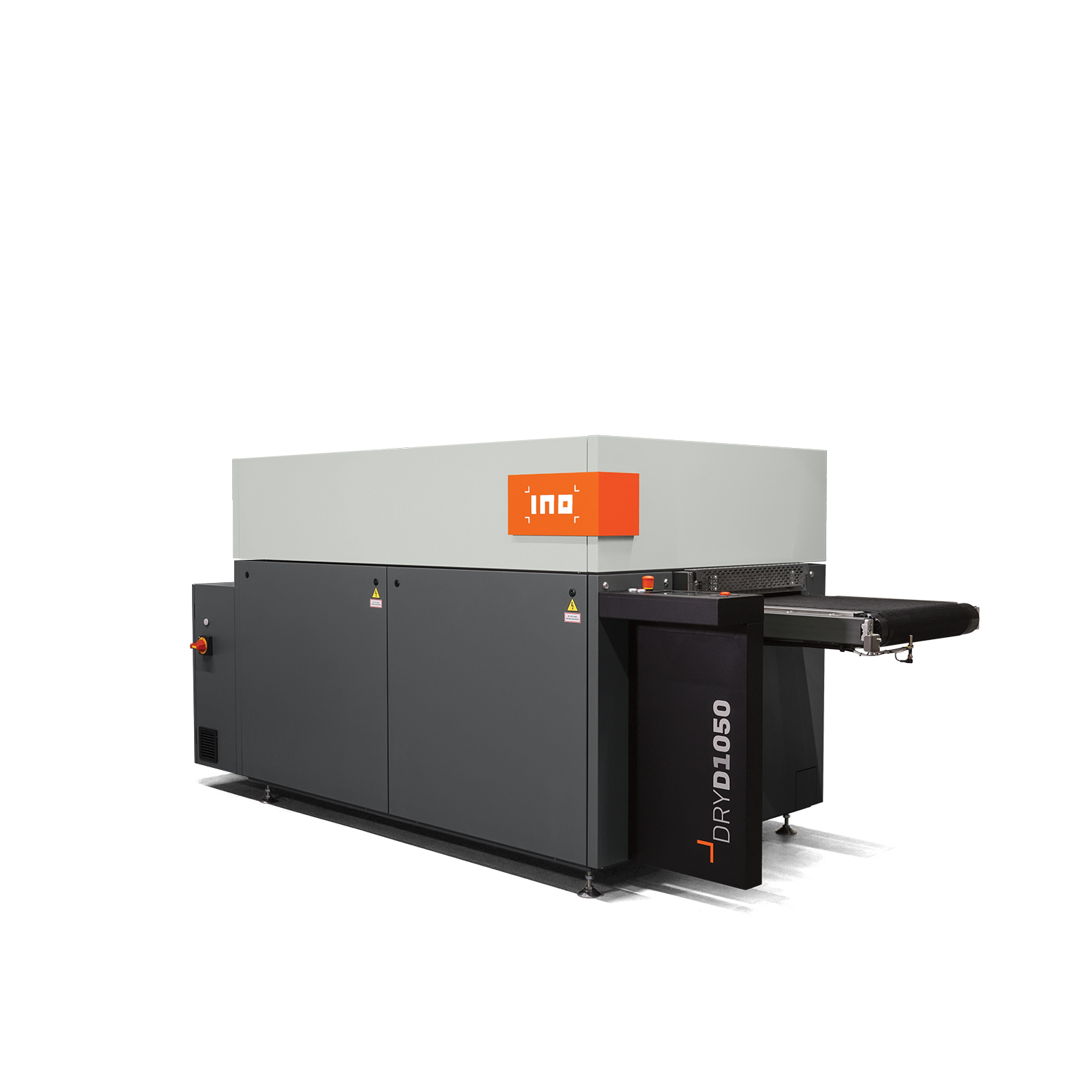 INO DRY D – High-Precision Conveyor Dryer with Hot-Air, UV & Cooling Options