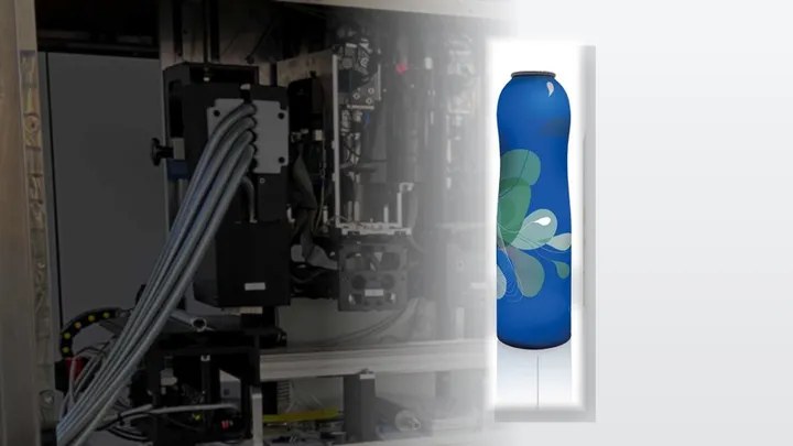 Custom direct-to-object digital printing application