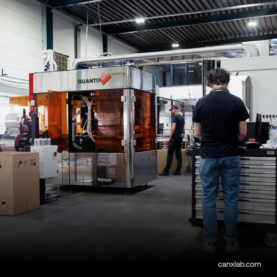 NOVUM 1.812X single-module digital can printing configuration