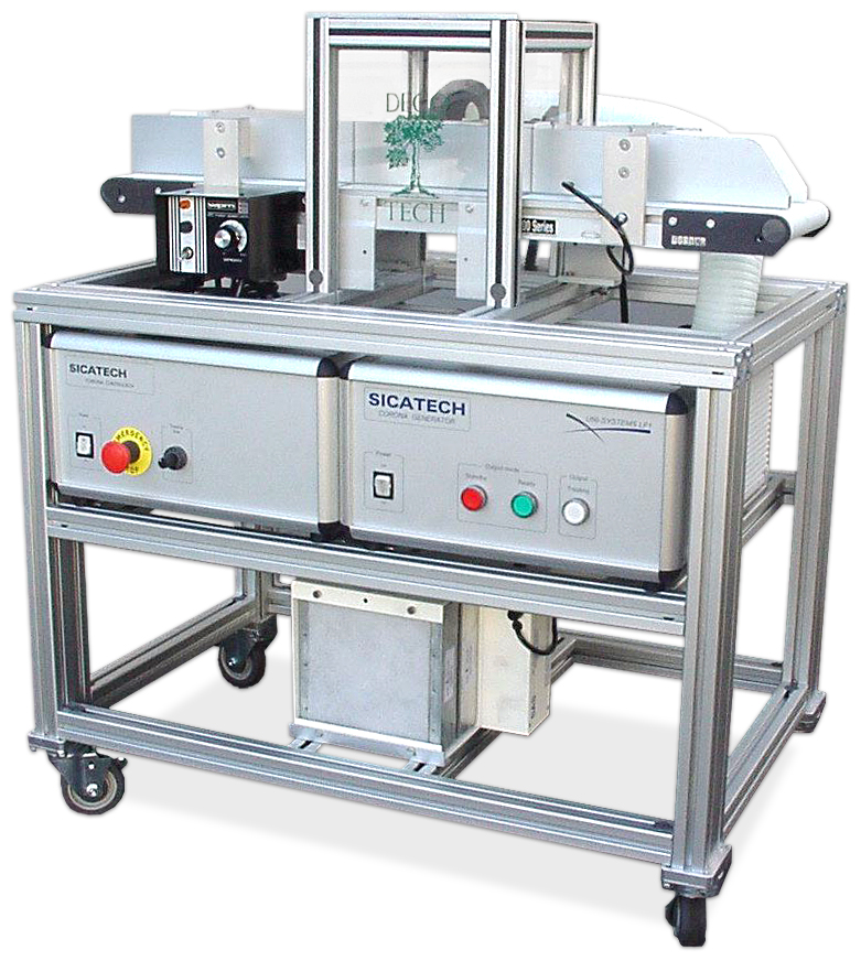 automated corona treating system