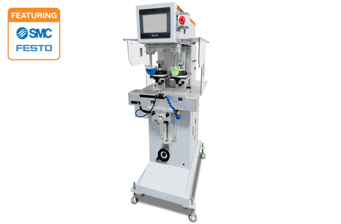 DT-125-2C Two Color Pad Printing Machine